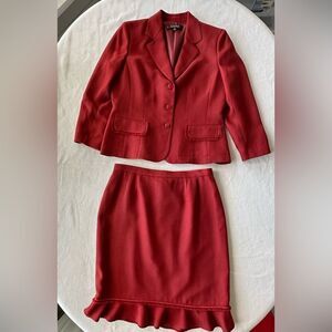 Size 14P Kasper petite skirt and blazer set suit 

#11
